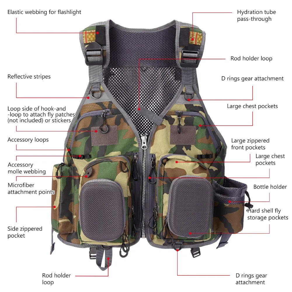 3 hunting vest