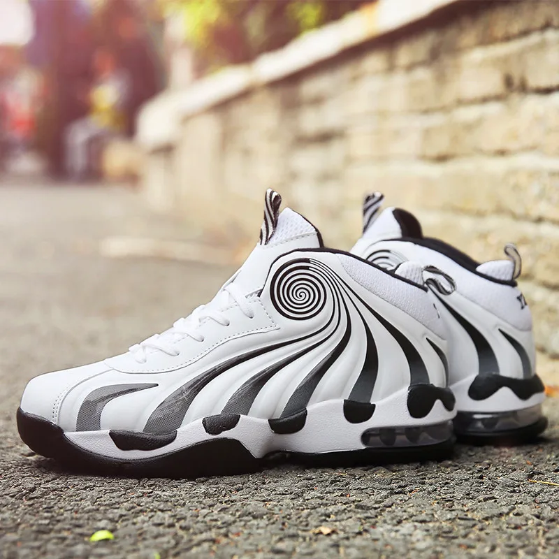 Baratos Zapatos de baloncesto al aire libre para hombre, Zapatillas deportivas para pareja, Zapatillas de Basquetbol transpirables, zapatos casuales para correr