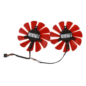 

1 Pair Cooler Fan For Graphics Card FY09010H12LPB Server Cooling Fan DC 12V 0.45A 4pin Graphics Card Cooler Fan
