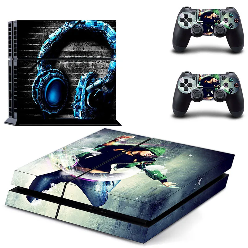 PS 4 аксессуары наклейка для PS4 стикер игровая станция 4 стикер s виниловый Pegatinas Adesivo для консоли playstation 4 и 2 контроллера