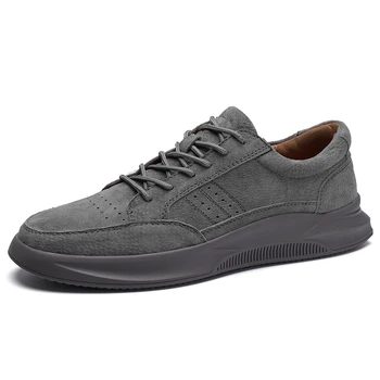 

Men's casual shoes 2019 men's sports fashion trend men's shoes retro low-helper shoes men's single shoes