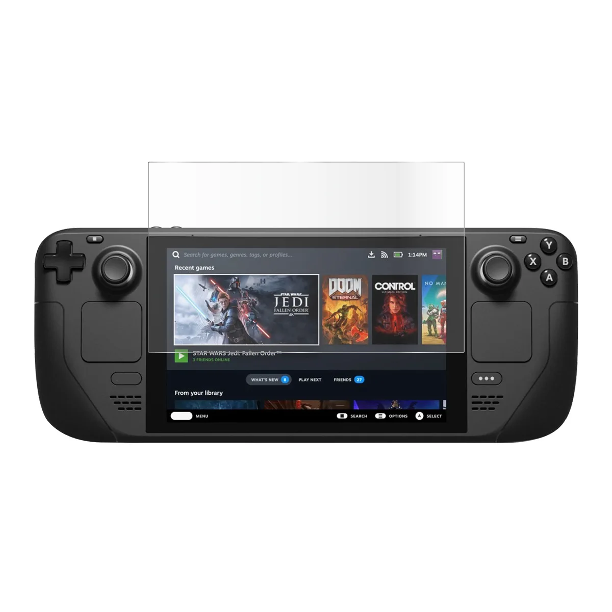 Tempered Glass For Steam Deck Screen Protector Protective FilmScreen