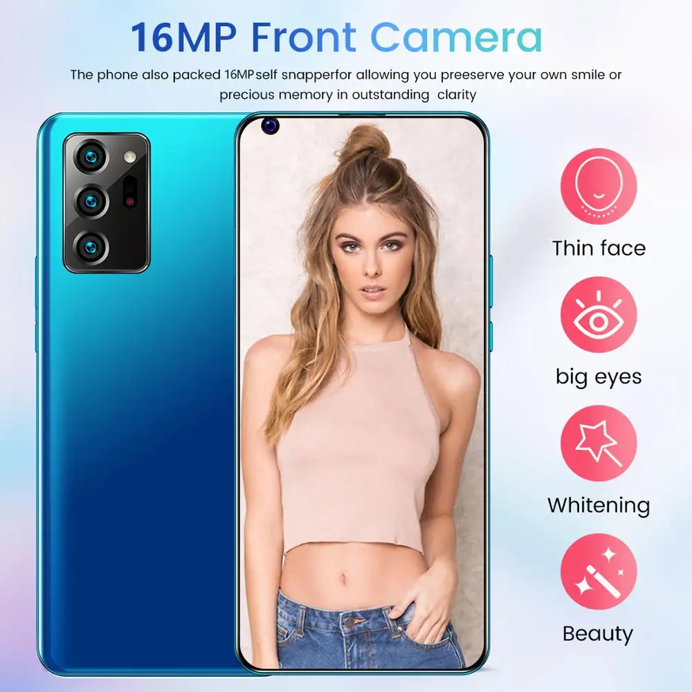 2020 Newest 7.2”HD Full Screen Note30U Snapdragon