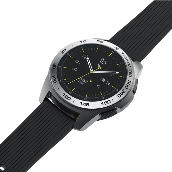 Ободок кольцо клеющаяся крышка против царапин Металл для samsung Galaxy Watch 42 мм LHB99