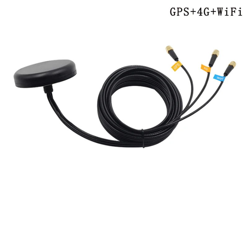 GPS BD Glonass GSM 3G 4G LTE 2.4G WiFi Combination Antenna Combo Full Frequency GNSS Vehicle Satellite Positioning Navigation