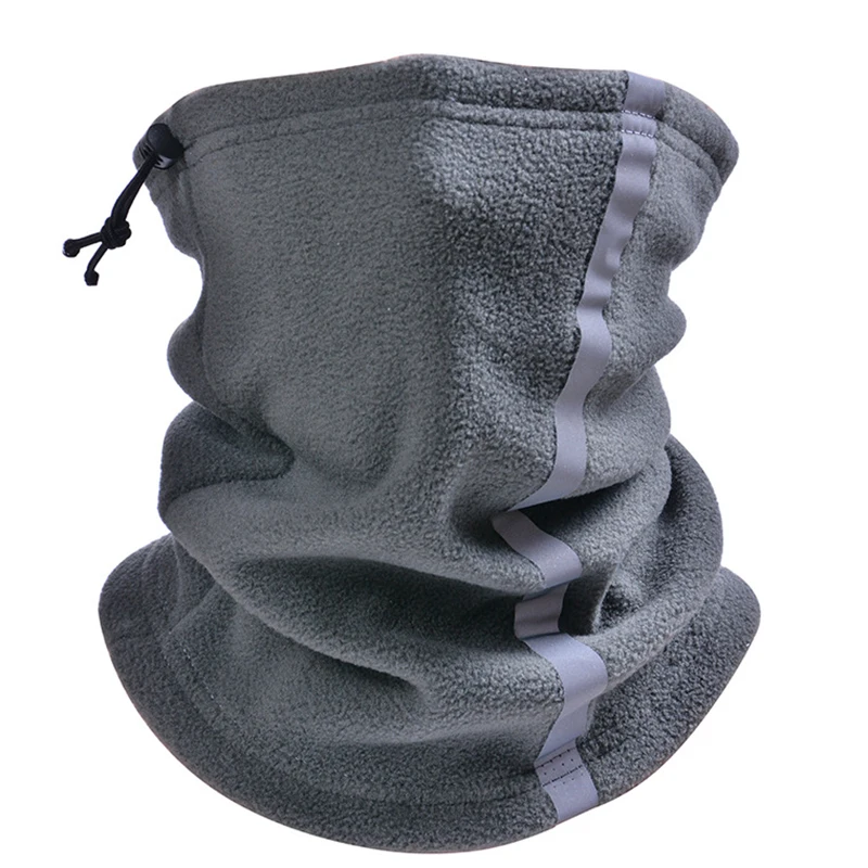 Neck Tube Scarf Polar Fleece Neck Tube Ear Warmer Fishing Skating Running Sport Scarf Face Mask Camping Hiking Cycling Headwear