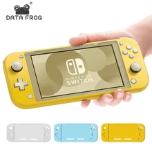 Data Frog Silicone Case For Nintendo Switch Lite Console Protective Case Cover Shell For Nintend Switch NS Lite Game Console eastvita portable game bags game storage case protective handle carry case cover zipper protective shell for nintend switch