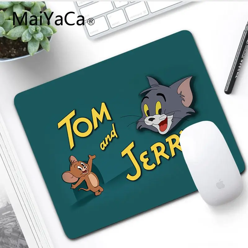 MaiYaCa Том и Джерри, мультяшный компьютерный игровой коврик для мыши, Комфортный коврик для мыши, игровой коврик для мыши, игровой коврик для мыши