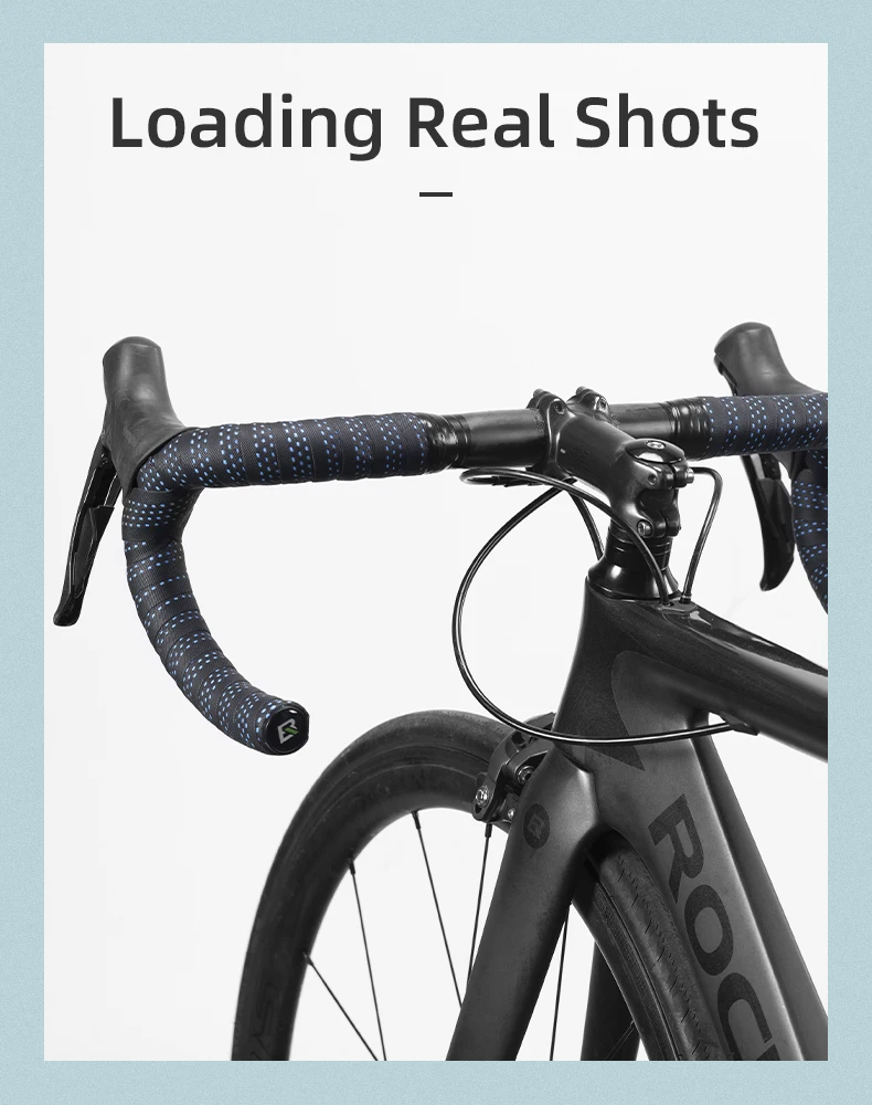 Handlebar Tape Road Bike Grip PU Strap Handle Belt Anti-Skip Damping Cycling Str