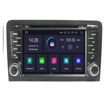 

Android 9.0 Car DVD Player for Audi A3 S3 GPS Navigation GPS Radio WiFi 4/3G OBD Bluetooth Mirror link Steering wheel Control