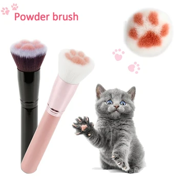 

1Pcs Makeup Brushes Cat Claw Paw Cosmetic Tool Soft Contour Foundation Powder Brush Face Powder Foundation Blush Brush