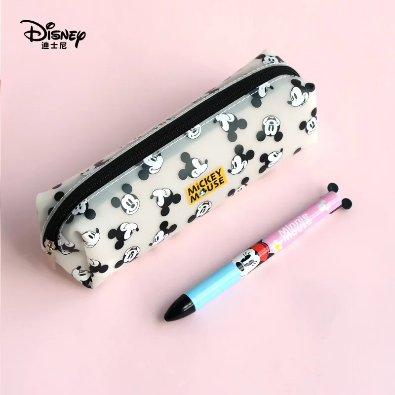 

Disney Genuine Mickey Pencil Case Creative Multifunctional Cartoon Stationery Box Pupils Pencil Bag Fashion Clutch Bag