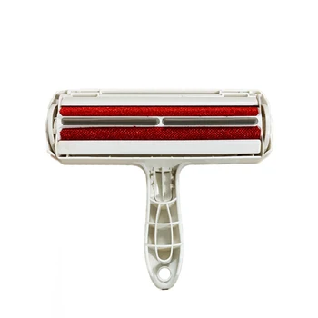 

Reusable Pet Hair Remover Roller Two-way Roller Lint Sticking Removing Dog Cat Hair Furniture Carpets Automatic Clean Tool
