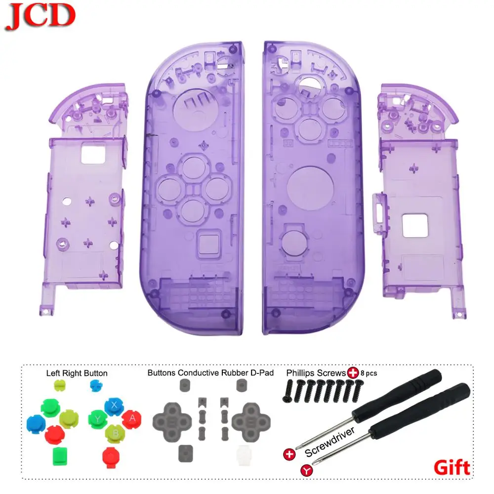 No18 JCD Сменный корпус чехол для shand для переключателя контроллер NS для Joy-Con оболочка игра D-Pad Y Tri-Wing винты отвертка - Цвет: No18