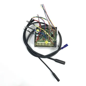 

8-Pin Built-In Controller Electric Bicycle E-bike Metal Black Connector