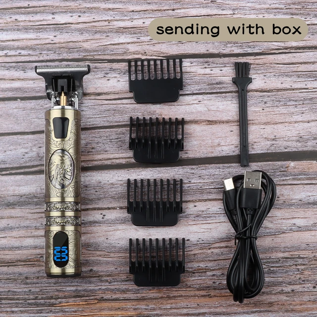 2021  Hair Cutting Machine Electric Hair Clipper Hair Trimmer For Men Rechargeable Electric Shaver Beard Barber For Men Hair Cut IndianLCD