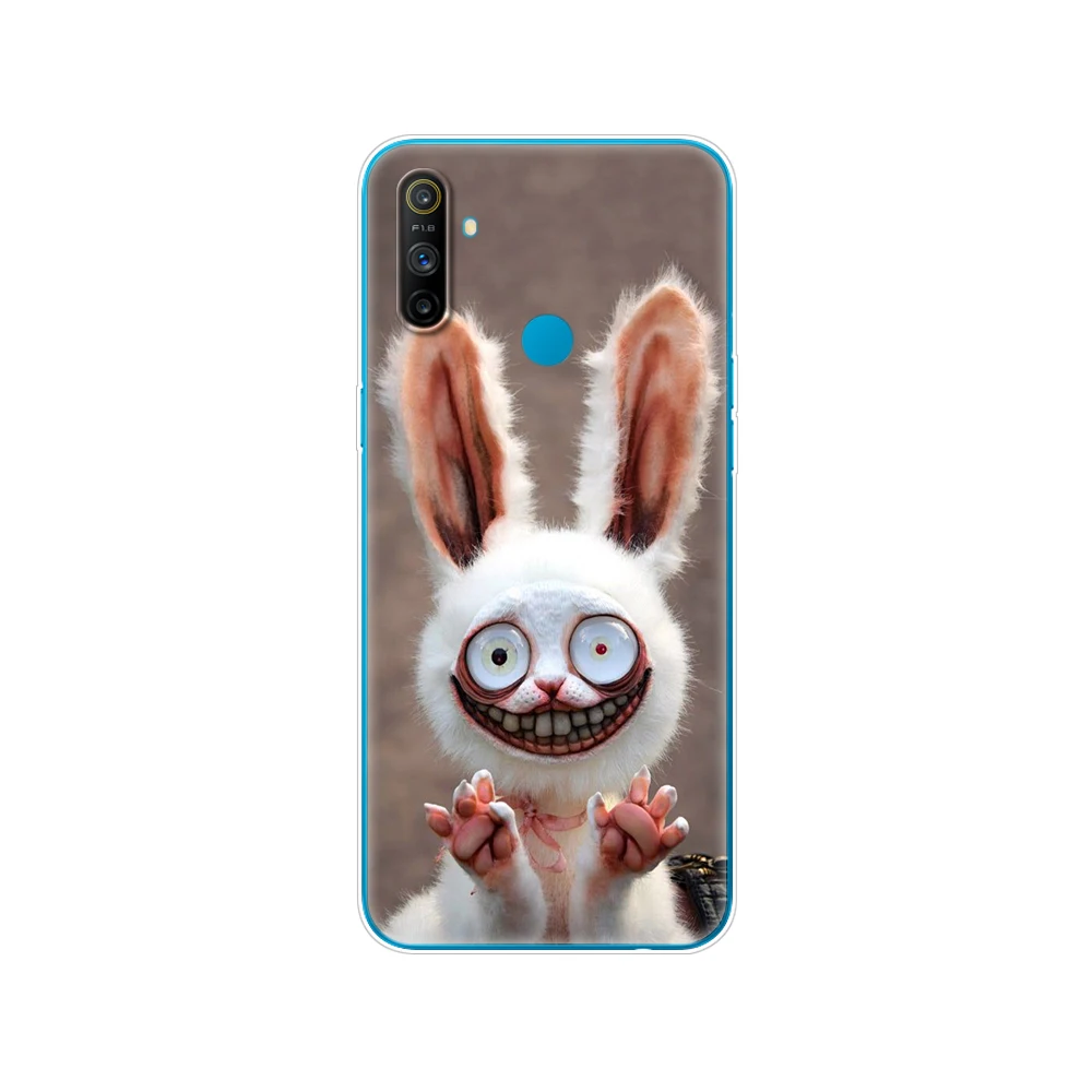 For Realme C3 Case Soft Silicon TPU Back For OPPO Realme C3 Realme c3 Protective Phone Cover Coque Capa Funda 6.5inch cat dog cases for oppo cases Cases For OPPO