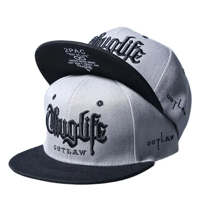 Cappellino snapback uomo baseball cap con ricamo thuglife_voghion.com