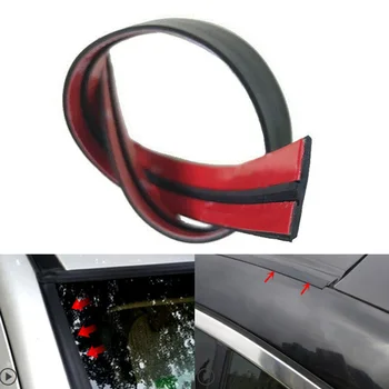 

Trim Seal Strip Weatherstrip For Car Front Rear Windshield Dustproof Black