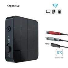 Bluetooth 5.0 Audio Receiver Transmitter 2 IN 1 3.5MM AUX Jack RCA Stereo Music Wireless Adapter For Car TV PC Speaker CD Player Bluetooth 5.0 Audio Receiver Transmitter 2 IN 1 3.5MM AUX Jack RCA Stereo Music Wireless Adapter For Car TV PC Speaker CD Player