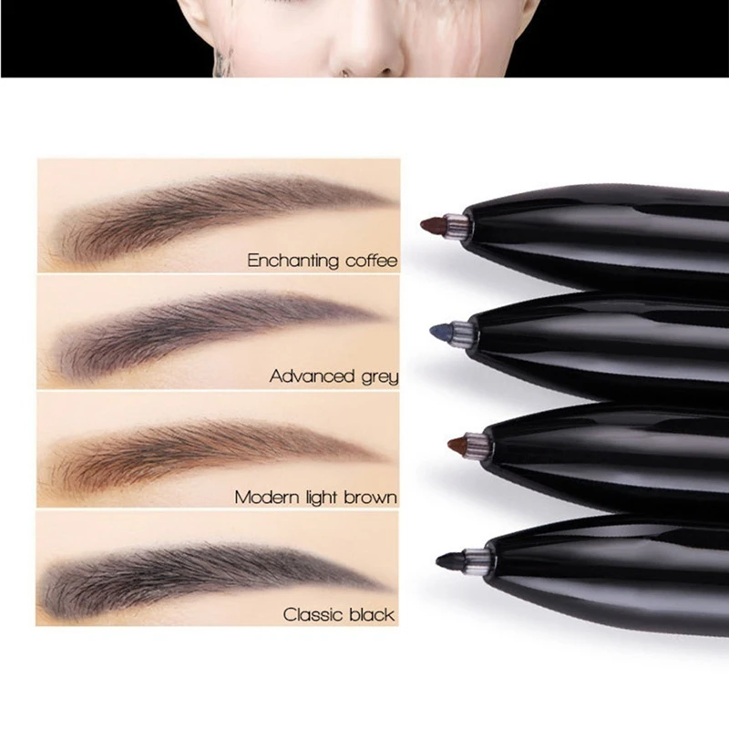 Цветной карандаш для бровей 4 в 1 стойкий Водостойкий Pro Defining контурная ручка Tat Brows