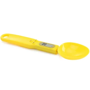 

500g/0.1g Capacity Measuring Spoons With Scale Digital Electronic Scale Kitchen Measuring Spoon Baking Weighing LCD Display