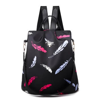 

Women's Backpack Oxford Cloth Casual Retro Wearable Breathable Shoulder Bag Shopping Bag Fashion Simple Travel Lady Bag Mochila