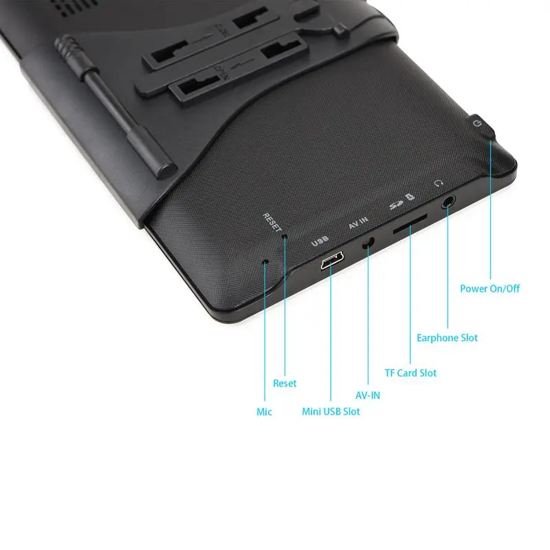 Auto Gps Navigator 7 Zoll Stimme Navigation System Hd Presse Bildschirm 8GB Eingebauten Speicher La