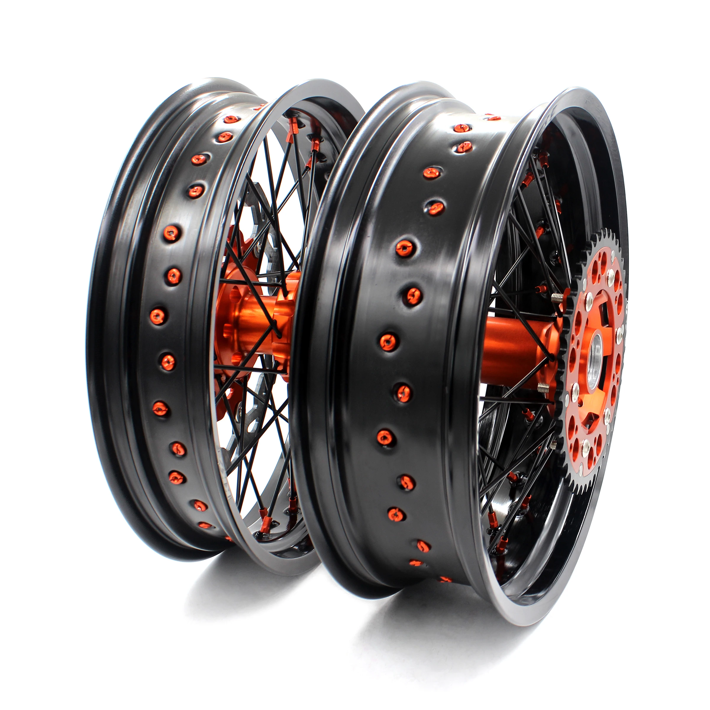 KKE 3 5/5 0 супермото спицевые колеса комплект для KTM SX EXC F XC W 125 150 200 250 300 350 400 525 2003 2020