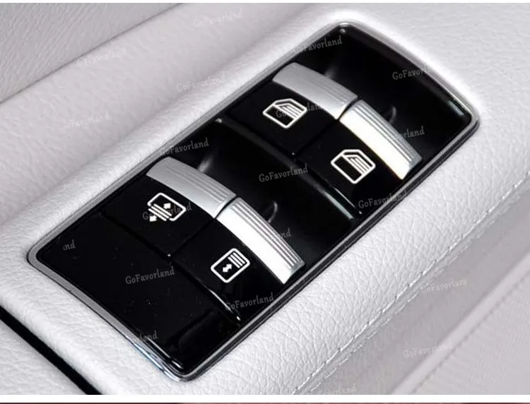 Для Mercedes-Benz S-CLASS W221 S550 S63 S600 2006 2007 2008 2009-2013 мастер переключатель окна Управление накладка на кнопку
