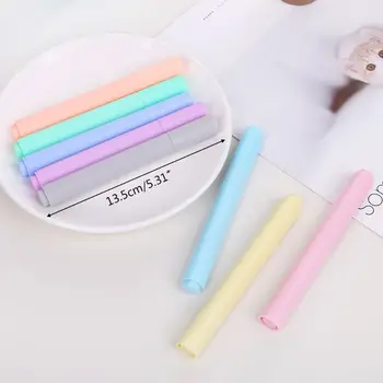 

8pcs/set Creative Fluorescent Pen Highlighter Pencil Candy Color Drawing Marker