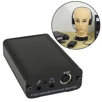 

YAESU FT-818ND FT-857 FT-891 Multifunctional Office Accessory Home Professional Connector Radio CAT Adapter Headphone Microphone