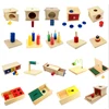 Montessori Sensory Toys Imbucare Box With Box Coin Wooden Vertical Horizontal Discs Basic & Life Skills Toys Hand & Feet Finders ► Photo 2/6