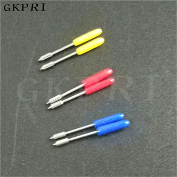 

10pcs x 45 Degree quality CB09 Graphtec Icontec Blade Cutting Plotter Vinyl Cutter CE5000 CB09U Needle Knife Blade Lettering
