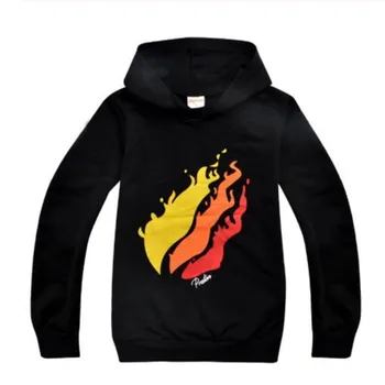 

Girls Boys Preston Playz Long Sleeve T Shirt Hoodies Hip-hop Tops Clothes Brand PRESTONPLAYZ Black Sweatshirts for Teenage