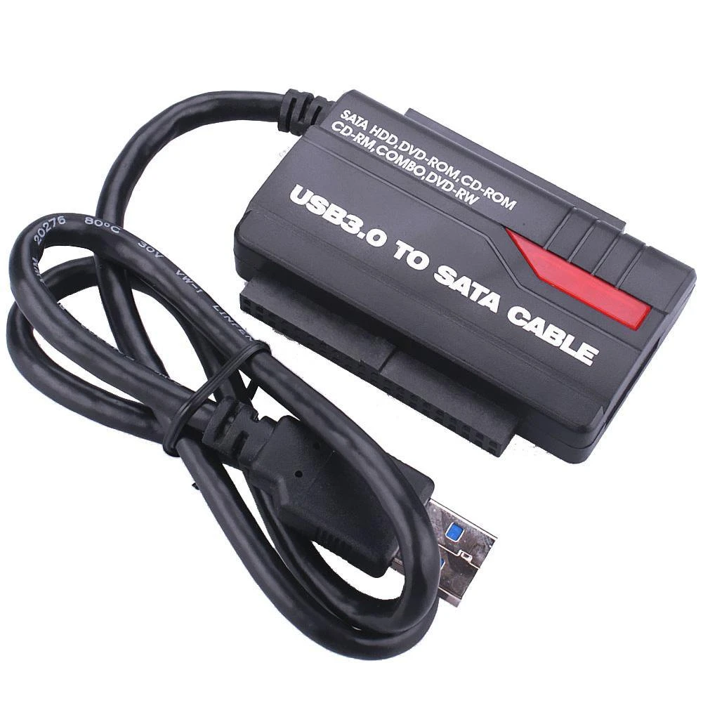 Adaptador de disco duro IDE + SATA 3,0/2,0, conexión móvil HDD de 3,5 pulgadas, conversión de tarjeta lectora de 2,5 pulgadas, W3A3|Bases de acoplamiento de portátil| - AliExpress