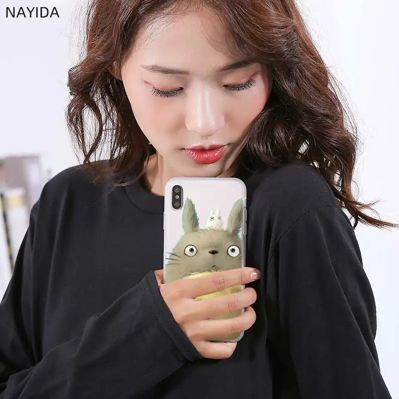 Модный мягкий чехол для Xiaomi Redmi 9A 8A 7A 6A Note 9 8 7 6 5 Pro 8T 9S Coque Totoro portsoot Sprite|Бамперы| |