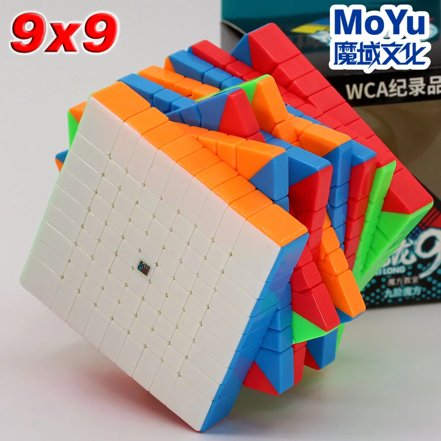 

Magic cube puzzle MoYu MeiLong 9x9x9 9x9 YuXin little magic 9*9 WCA professional twist wisdom cube game toys