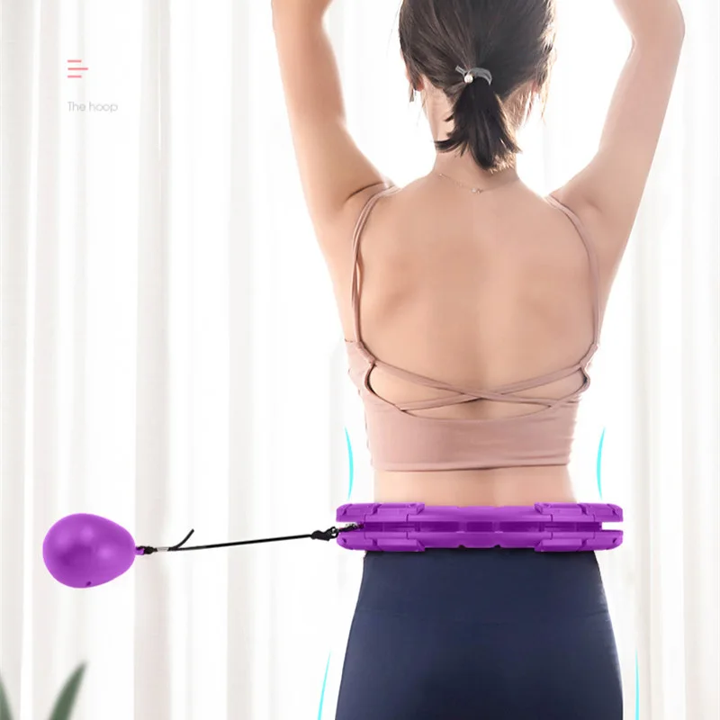 Intelligent Counting Fitness Sport Hoop Smart Sport Hoop Adjustable Thin Waist Exercise Gym Fitness Equipment Home Training