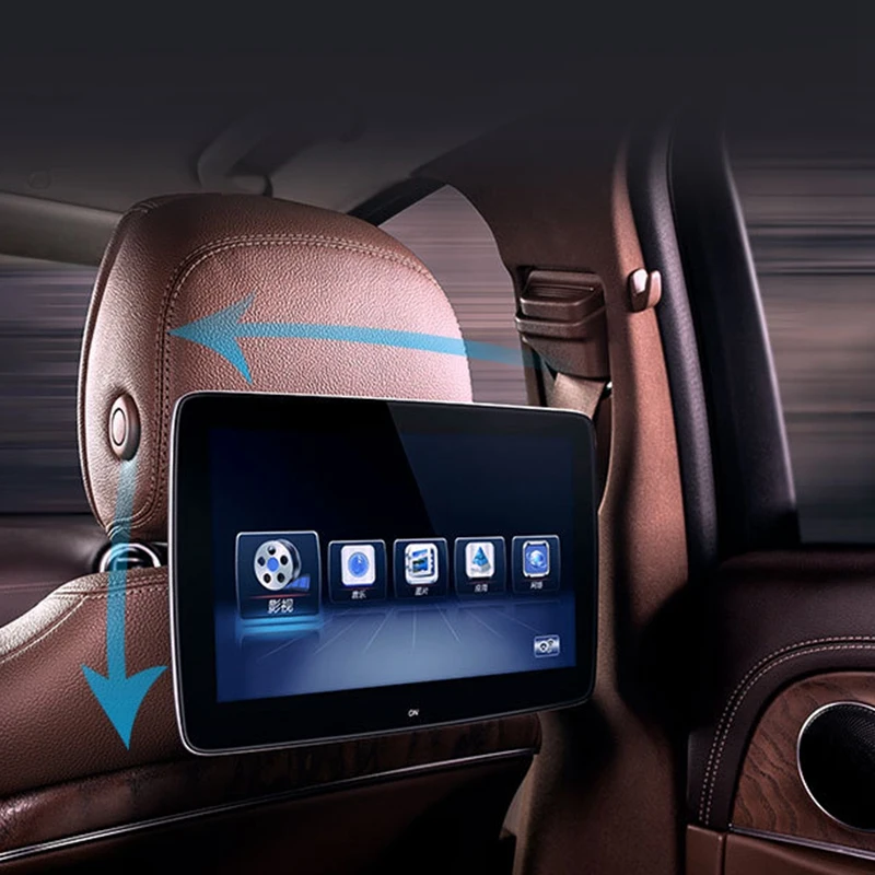 

11.6 Inch 8-Core HD Android 8.1 Car Headrest Monitor WIFI Car DVD Video Player Bluetooth Rear Seat Entertainment System for Merc
