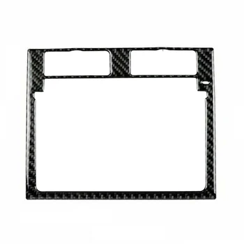 

For-Porsche MACAN Cayenne Car Carbon Fiber Sticker Cayenne Navigation Panel Carbon Fiber Sticker