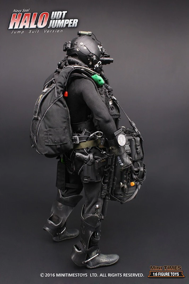 Мини-игрушки M004 M005 M010 M011 M012 M013 M014 1/6 темно-синий США уплотнение HALO UDT джемпер полный набор коллекционные игрушки подарок