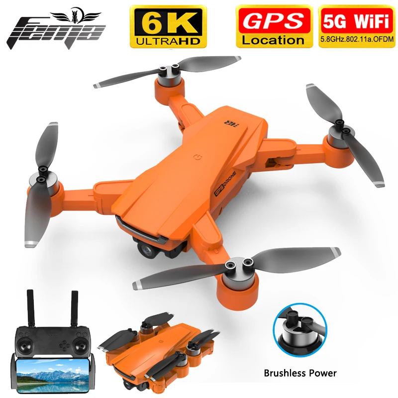 

ICamera3 GPS Drone with HD Camera 6K 1080P 5G WIFI FPV 25mins Long Distance RC Quadcopter Professional Dron PK SG907