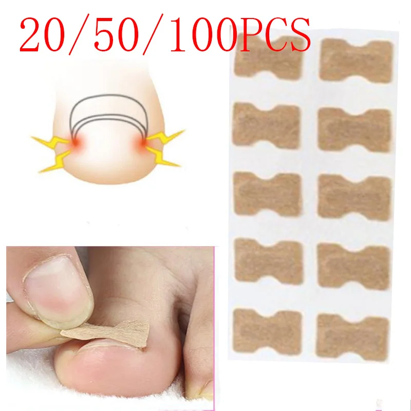 

20/50/100 шт., корректирующие наклейки для ногтей