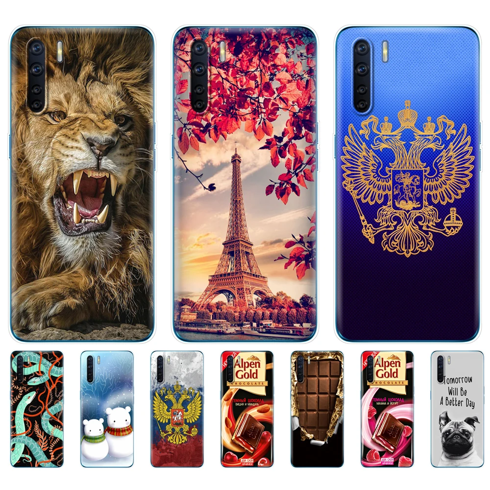 Чехол для OPPO A91 6 4 дюйма силиконовый мягкий ТПУ чехол на заднюю панель телефона A 91