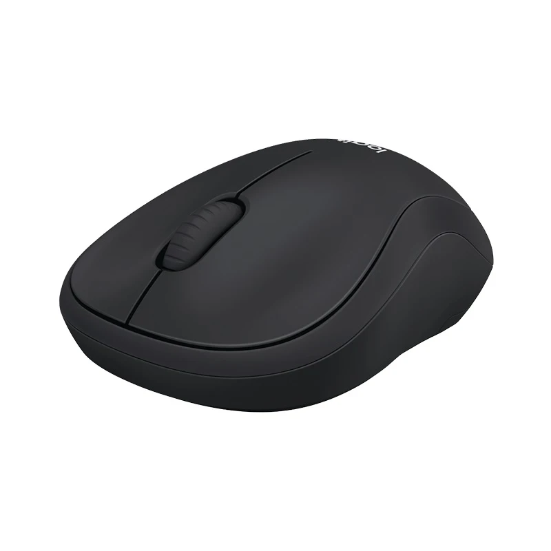Мышь Logitech B220 черный оптическая(1000dpi) silent беспроводная USB(2but