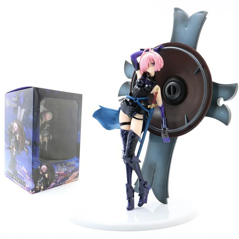 

Mash Kyrielight Demi-Servant Fate Grand Order Action Figure Toy Matthew Kyrielite Fate Stay Night Figures Toys Christmas Gifts