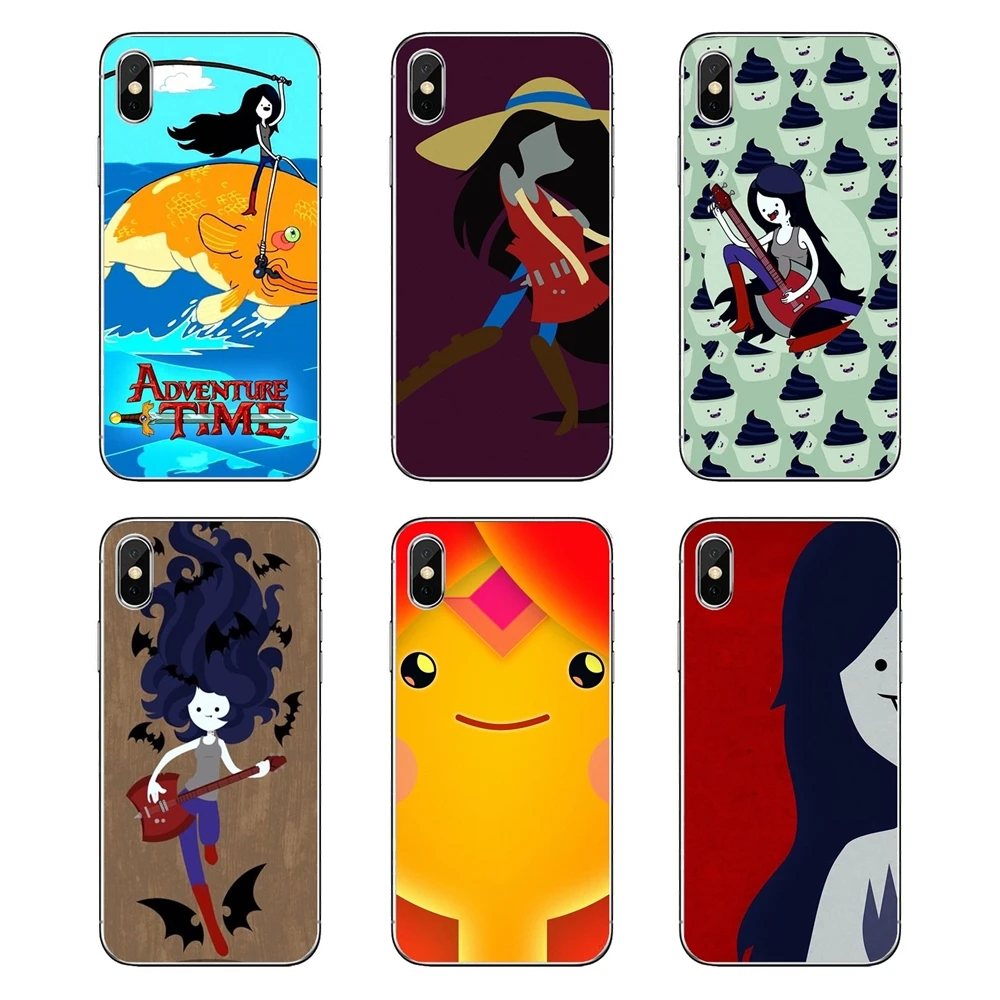 For Samsung Galaxy Note 8 9 S9 S10 A8 A9 Star Lite Plus A6S A9S Adventure Time Marceline Queen Transparent Soft Shell Covers |