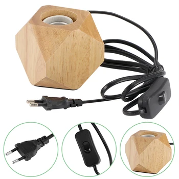 

Living rooms Table Lamp Decoration E27 Desk Reading Light Wooden Bedroom