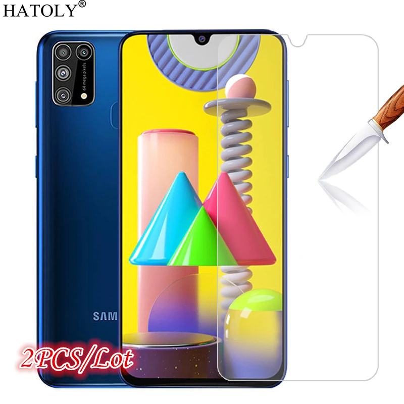 2 шт Для Samsung Galaxy M31 стекло для закаленное телефона Защитное M31|Защитные стёкла и